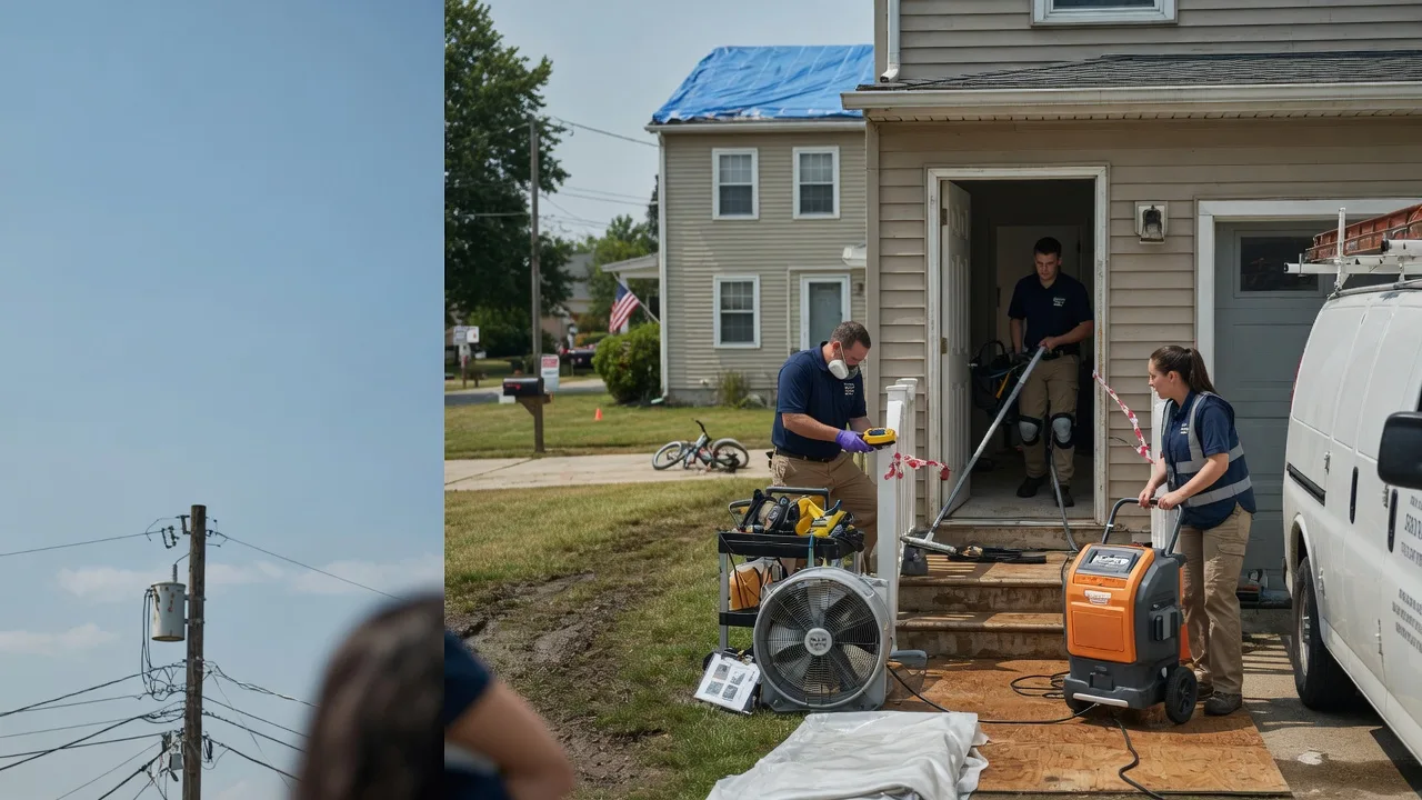 Water Damage Repair in Stroh, IN near me